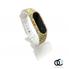 Xiaomi Xiaomi Mi Band 2 szíjak - baglyos, sárga, szilikon, többszínű okosóra kellék
