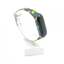 Xiaomi Xiaomi Mi band 3 / 4 szíjak - ananászos, kék, szilikon, virágos okosóra kellék
