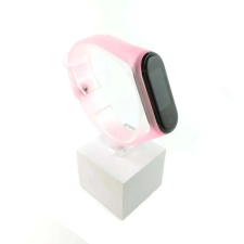 Xiaomi Xiaomi Mi band 3 / 4 szíjak - átlátszó, rózsaszín, rózsaszín, szilikon okosóra kellék