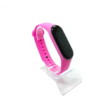 Xiaomi Xiaomi Mi band 3 / 4 szíjak - egyszínű, magenta, rózsaszín, szilikon okosóra kellék