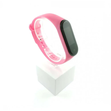 Xiaomi Xiaomi Mi band 3 / 4 szíjak - egyszínű, rózsaszín, rózsaszín, szilikon okosóra kellék