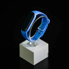 Xiaomi Xiaomi Mi band 5 / 6 szíjak - égkék, egyszínű, kék, szilikon okosóra kellék