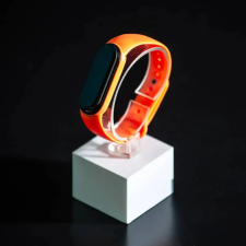 Xiaomi Xiaomi Mi band 5 / 6 szíjak - egyszínű, narancssárga, sárga, szilikon okosóra kellék