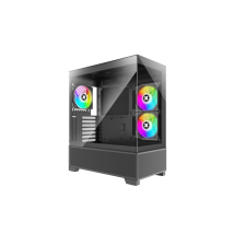 Xilence Beam Midi Tower Fekete számítógép ház