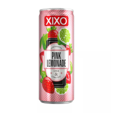 XIXO Pink lemonade eper és lime ízű szénsavas üdítőital - 250ml üdítő, ásványviz, gyümölcslé