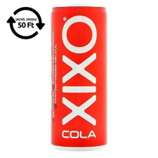 Xixo Üdítőital szénsavas XIXO cola 0,25L DRS üdítő, ásványviz, gyümölcslé