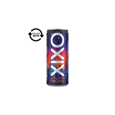 Xixo Üdítőital szénsavas XIXO Tutti Fruity 0,25L DRS üdítő, ásványviz, gyümölcslé