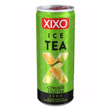 Xixo Üdítőital szénsavmentes XIXO Zöld tea Citrom Zero 0,25L üdítő, ásványviz, gyümölcslé