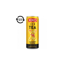 Xixo Üdítőital szénsavmentes XIXO Zöld tea Mangó Zero 0,25l DRS üdítő, ásványviz, gyümölcslé