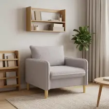  XL fotel Világosszürke Bouclé bútor