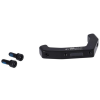 XLC BR-X105 flat mount tárcsafék adapter, hátsó PM-FM180, alumínium, fekete