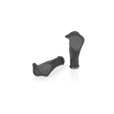 XLC GR-S22 ergonómikus bilincses markolat, 135 mm, fekete-szürke, fekete bilinccsel kerékpár kormány