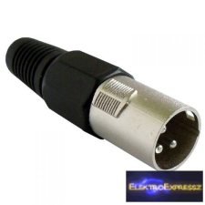  XLR dugó fekete audió/videó kellék, kábel és adapter