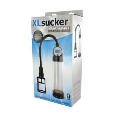 XLsucker XLSUCKER - digitális potencia- és péniszpumpa (áttetsző) péniszpumpa