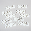  Xmas felirat fehér 7cm 10db-os