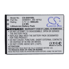 XN-1BT62 Akkumulátor 650 mAh mobiltelefon akkumulátor