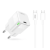 XO CE06 hálózati töltő Type-C aljzat (30W, PD gyorstöltő, LED jelzés + Type-C kábel) FEHÉR