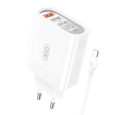 XO Fali töltő XO L110kábel USB-C, 18W (fehér) mobiltelefon kellék