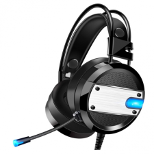XO GE-02 gamer fejhallgató, fekete fülhallgató, fejhallgató