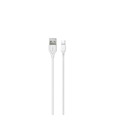 XO NB 103 USB- micro USB kábel fehér,1m, 2,1A kábel és adapter