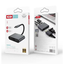 XO Type-C/USB/HDMI HUB ezüst (XOP-HUB001-TYPEC-SV) (XOP-HUB001-TYPEC-SV) hub és switch