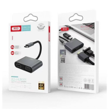 XO XOP-HUB001-TYPEC-SV Type-C/USB/HDMI ezüst HUB hub és switch