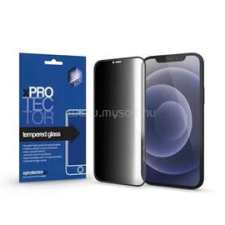 xPRO 128857 iPhone 15 Pro Tempered Glass 0.33 Full 3D FG PRIVACY üveg kijelzővédő fólia (XPRO_128857) mobiltelefon kellék