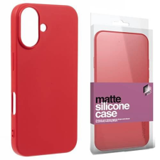 xPRO Apple iPhone 16, Xpro szilikon telefontok, Matt, Piros tok és táska