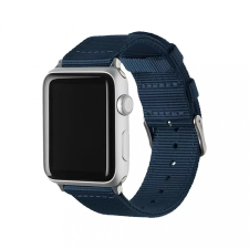 xPRO Apple Watch szőtt műanyag szíj Sötétkék 38mm/40mm/41mm okosóra kellék