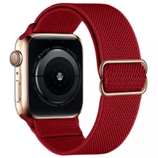 xPRO Apple Watch szövet körpánt Piros 38mm/40mm/41mm (128070) okosóra kellék