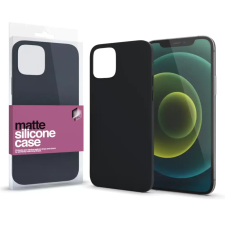 xPRO Matte ultravékony szilikon tok iPhone 17 Pro fekete tok és táska