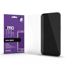 xPRO Nano Glass kijelzővédő fekete kerettel Huawei P30 Lite készülékhez tok és táska
