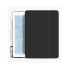 xPRO Smart Book Apple iPad 10,9&quot; (2022) 10. fekete tok átlátszó szilikon hátlappal (127718) tablet tok
