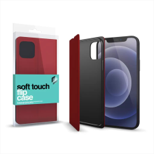 xPRO Soft Touch Apple iPhone 12 Pro Max fliptok piros (123256) (x123256) tok és táska