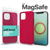 xPRO Soft Touch MagSafe Silicon Case iPhone 15 Pro Max piros