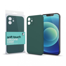 xPRO Soft Touch Silicone Case Slim sötétzöld Samsung A02s készülékhez tok és táska