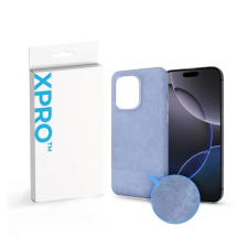 xPRO Soft Velvet Magsafe hátlaptok Apple iPhone 17 Pro kék tok és táska