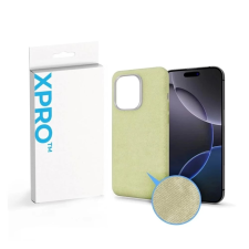 xPRO Soft Velvet Magsafe hátlaptok Apple iPhone 17 Pro Max zöld tok és táska