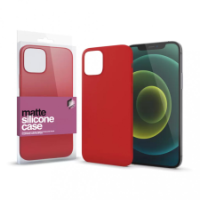 xPRO Szilikon matte tok ultravékony korallpiros Apple iPhone 12 Pro Max készülékhez tok és táska