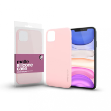 xPRO Szilikon matte tok ultravékony Púder pink Apple iPhone 11 Pro Max készülékhez tok és táska