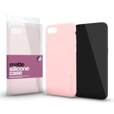 xPRO ™ Szilikon matte tok ultravékony Púder pink Apple iPhone 16 Plus készülékhez tok és táska