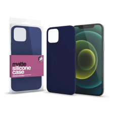 xPRO Szilikon matte tok ultravékony sötétkék Apple iPhone 12 Pro Max készülékhez tok és táska
