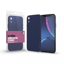 xPRO Szilikon matte tok ultravékony sötétkék Apple iPhone Xr készülékhez tok és táska
