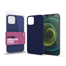  XPRO? Szilikon matte tok ultravékony sötétsötétkék Apple iPhone 16e/17e készülékhez tok és táska