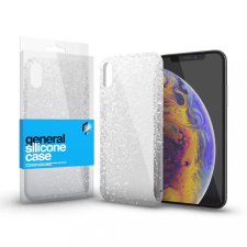 xPRO Szilikon tok ultravékony csillámos átlátszó Samsung S21+ készülékhez tok és táska