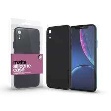 xPRO tector Matte Apple iPhone XR szilikon hátlaptok fekete (115385) (x115385) tok és táska