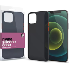xPRO Xiaomi Redmi Note 12S, Szilikon tok, színes gombokkal, Xprotector Matte, áttetsző/fekete tok és táska