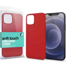 Xprotector Apple iPhone 12 Pro Max, Szilikon tok, Xprotector Soft Touch, piros tok és táska