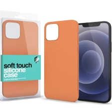 Xprotector Apple iPhone 15 Pro, Szilikon tok, Xprotector Soft Touch, narancssárga tok és táska