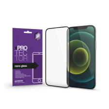 Xprotector Apple Watch 42mm Xprotector Nano Glass kijelzővédő fólia, fekete kerettel okosóra kellék